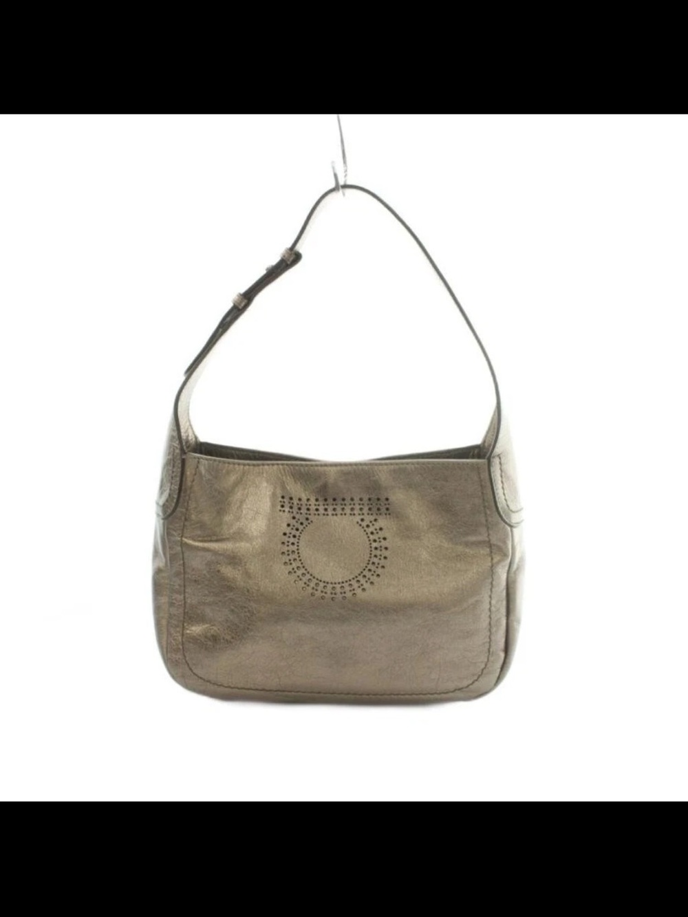 Metallic Bronze Womens Shoulder Bag